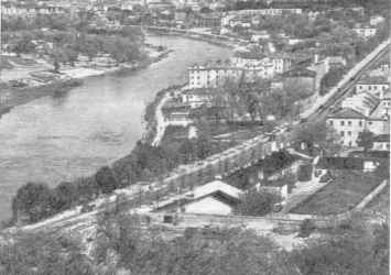 Neris ties Gedimino kalnu dabar Neris ties Gedimino kalnu dabar