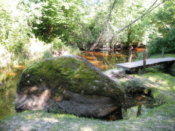 Rapolo akmuo Linkavos upėje