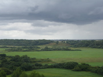 The river Salantas valley and Imbare hillfort